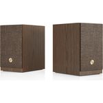 Audio Pro A28 W, Aktiv-Stereo-Lautsprecher mit WiFi, Bluetooth und Virtual Surround, Nussbaum