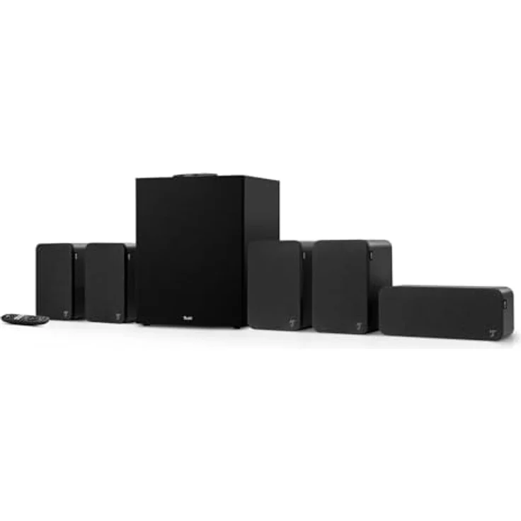 Teufel Ultima 20 Concept Power Edition - 5.1 Surround Soundsystem mit integriertem AV-Receiver, Bluetooth 5.0, Dolby Audio, USB-C-Soundkartenfunktion, HDMI ARC CEC, Schwarz – Bild 2