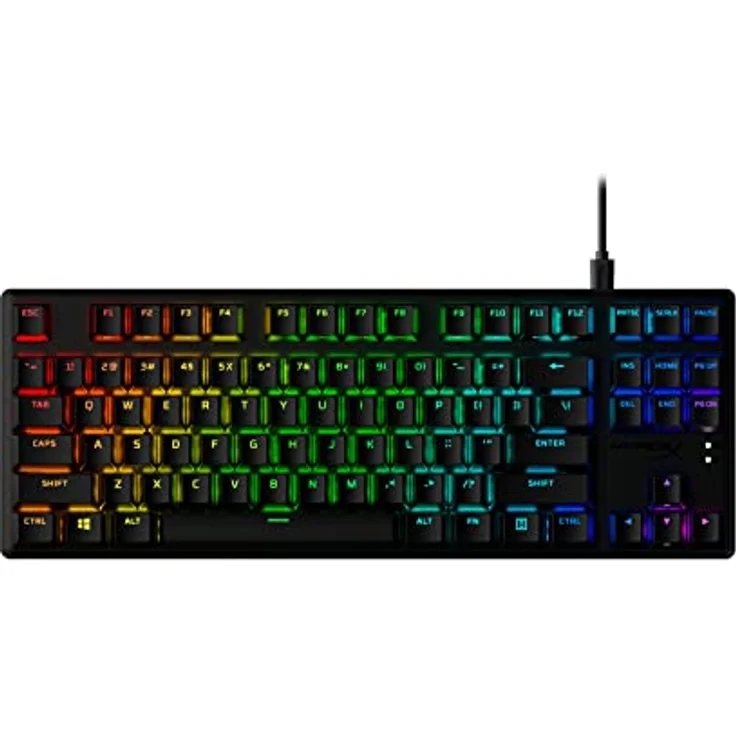 HyperX Keyboard Alloy Origins CORE/PBT HX RED 639N7AA#ABA - Mechanische Gaming-Tastatur mit PBT Keycaps – Bild 1