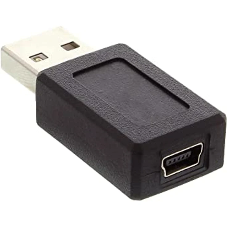 InLine USB 2.0 Adapter, Stecker A auf Mini-5pol Buchse (33500A) – Bild 3