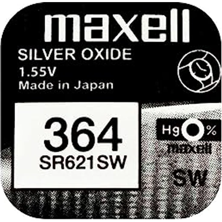 MAXELL 364 Uhrenbatterie SR621SW – Bild 4