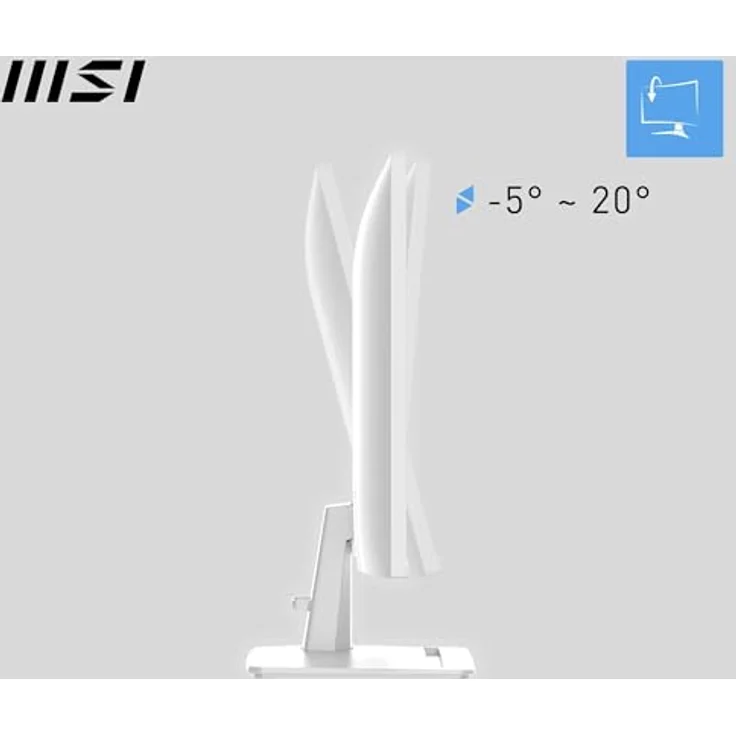MSI PRO MP251W E2, 24,5 Zoll Full HD Monitor mit IPS-Panel, 120 Hz, neigbar, integrierte Lautsprecher, HDMI 2.0b, DP 1.4 – Bild 4