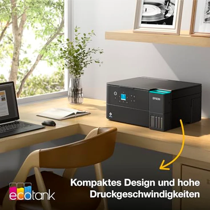 Epson EcoTank ET-2950, Multifunktionsdrucker mit WLAN, bis 30 Seiten/min Schwarz-Weißdruck, 4800 x 1200 dpi – Bild 12