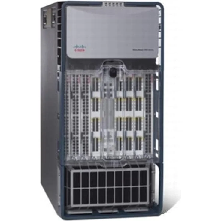 Cisco 10 SLOT CHASSIS NO POWER, Serverschrank, Schwarz - Cisco N7K-C7010=, sicheres Design, kompakte Maße