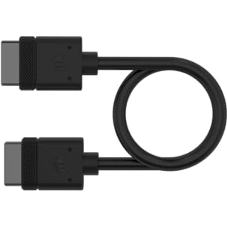 Corsair iCUE LINK Kabel - 200mm Gerade - Schwarz – Bild 3