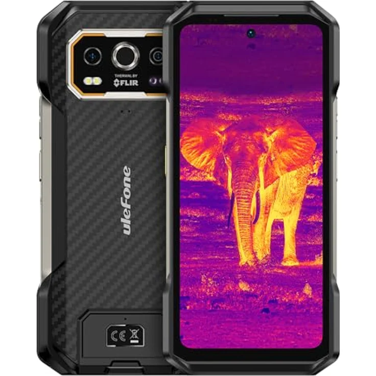 Ulefone Armor 27t 12gb/256gb 6.7´´ Schwarz Schwarz One Size - Smartphone, 256GB/12GB, Dual SIM + SD, 50 Mpx, 4G – Bild 2
