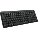 Logitech K250, Bluetooth-Tastatur mit Ziffernblock, spritzwassergeschützt, kompakte und umweltfreundliche kabellose Tastatur für Windows/macOS - QWERTZ