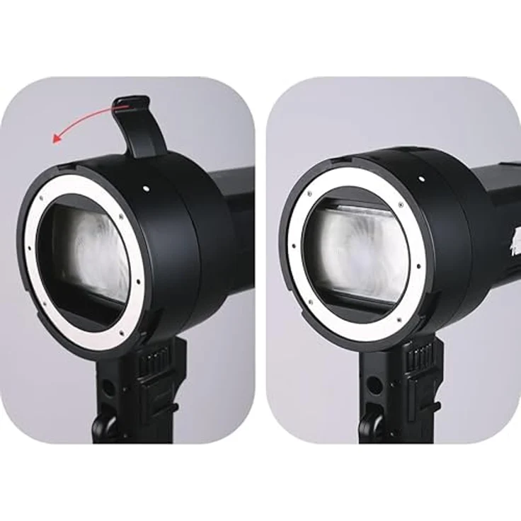 SMDV AD200 / AD200Pro Adapter, Softbox + Reflektor für Fotostudio-Equipment – Bild 4