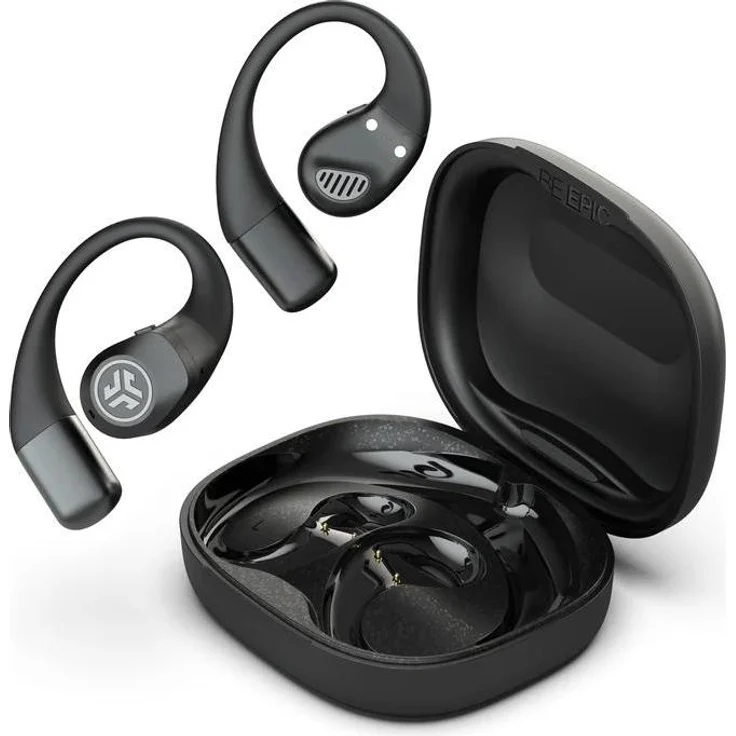 JLab Audio JLAB Epic Open Sport TWS Headphones black (ANC, 30 h, Kabellos), Kopfhörer, Schwarz