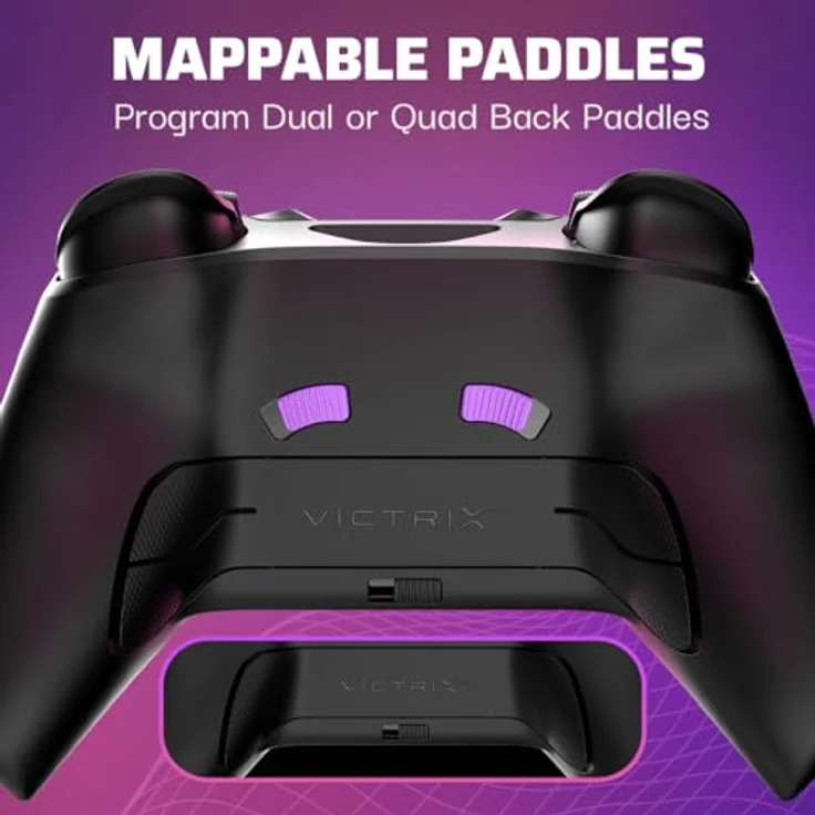 PDP LLC Victrix Gambit Prime Wired Controller für Xbox Series X, 8-mal schnellere Eingabereaktion, anpassbar, schwarz – Bild 5