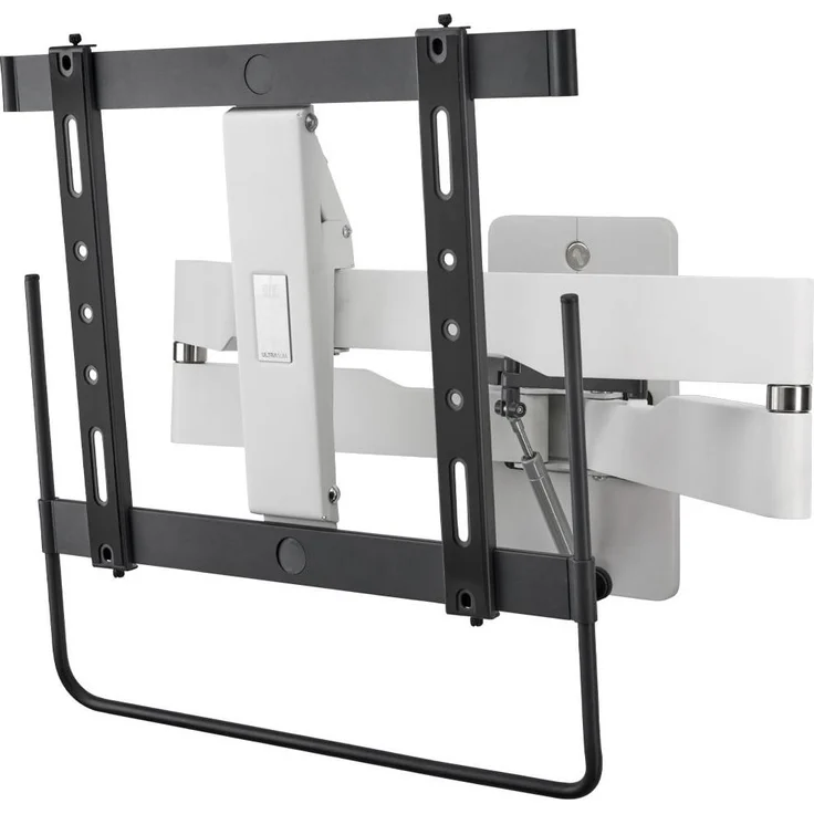 One for All Ultraslim WM6482 TV Wandhalterung (Wand, 77", 50 kg), Weiss, Schwenk- und Neigungseinstellung, für OLED / QLED-Fernseher geeignet