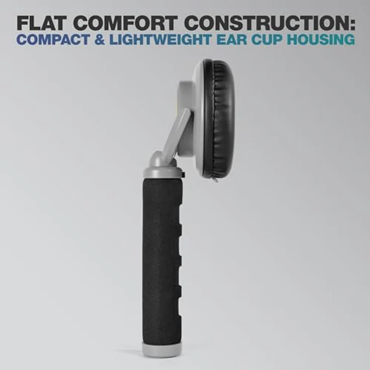 Reloop RHP-10 Mono Neon, Professioneller EIN-Ohr-DJ-Kopfhörer mit 50-mm-Neodym-Treiber und wasserabweisendem Kunstleder-Ohrpolster – Bild 2