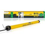 Schellenberg Funk-Rolladenmotor PREMIUM 6Nm Mini, wartungsfreier Rohrmotor für Kunststoff- und Aluminiumrolläden bis 4 m², integrierter Funkempfänger