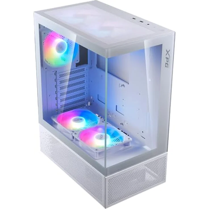 Adata Invader X Mini (mATX, ATX, Mini-ITX), PC Gehäuse, Weiss – Bild 2
