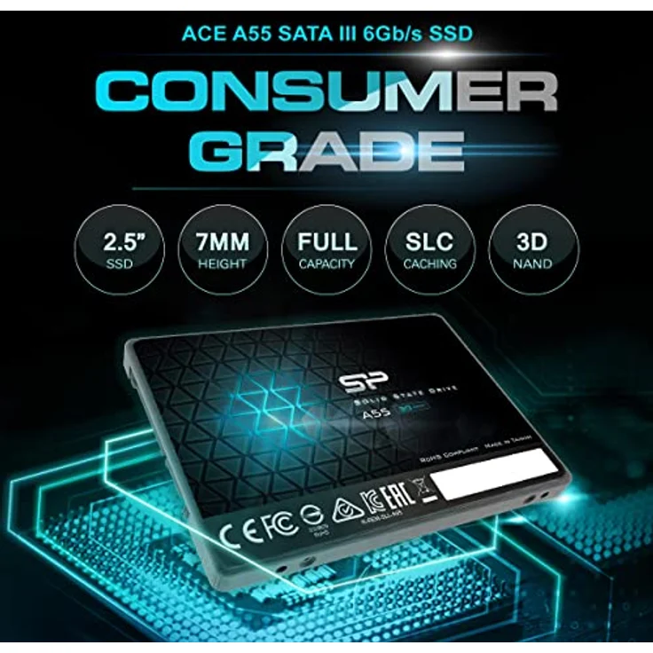 Silicon Power Ace A55 2TB, SATA (SP002TBSS3A55S25) – Bild 3