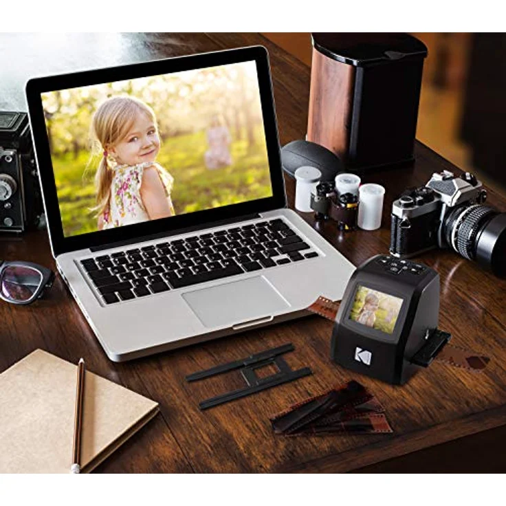 Kodak Mini Digital Film Scanner Filmscanner 14 Mio. Pixel Durchlichteinheit, Integriertes Display, Digitalisierung ohne PC (RODFD20) – Bild 9