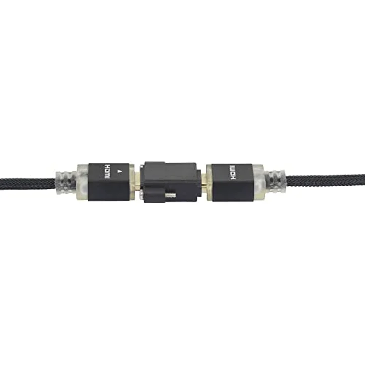 SpeaKa Professional SP-9082612 HDMI Adapter, 1x HDMI-Buchse - 1x HDMI-Buchse, schwarz schraubbar – Bild 2