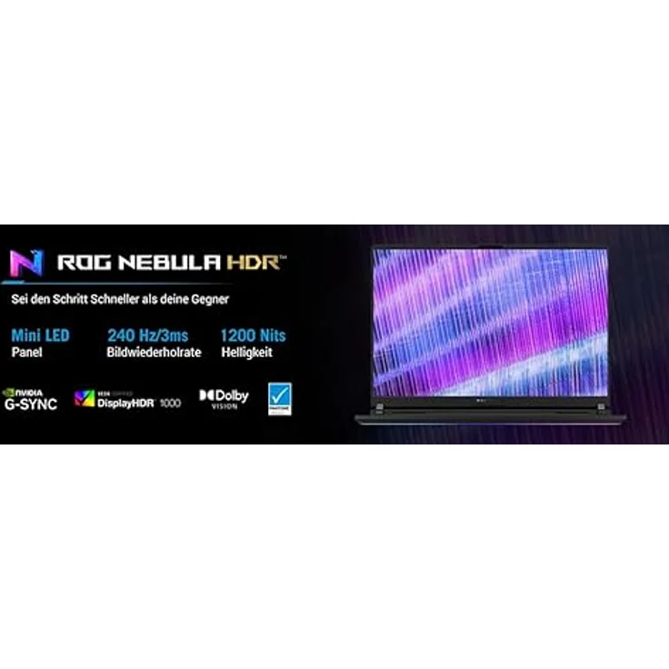ASUS ROG Strix Scar 18 U9-275HX, 18 Zoll WQXGA Mini LED Gaming Notebook mit Intel Core Ultra 9 275HX, NVIDIA GeForce RTX 5090, 64 GB RAM, 4 TB SSD, Schwarz – Bild 10