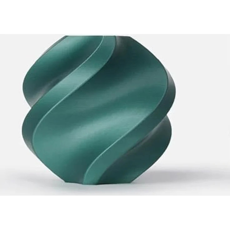 BAMBULAB BAM-A02-G2-1.75-1000-SPL PLA Metall-Filament oxidiertes Grün metallic, mit wiederverwendbarer Bambusspule, hohe Schlagfestigkeit – Bild 1