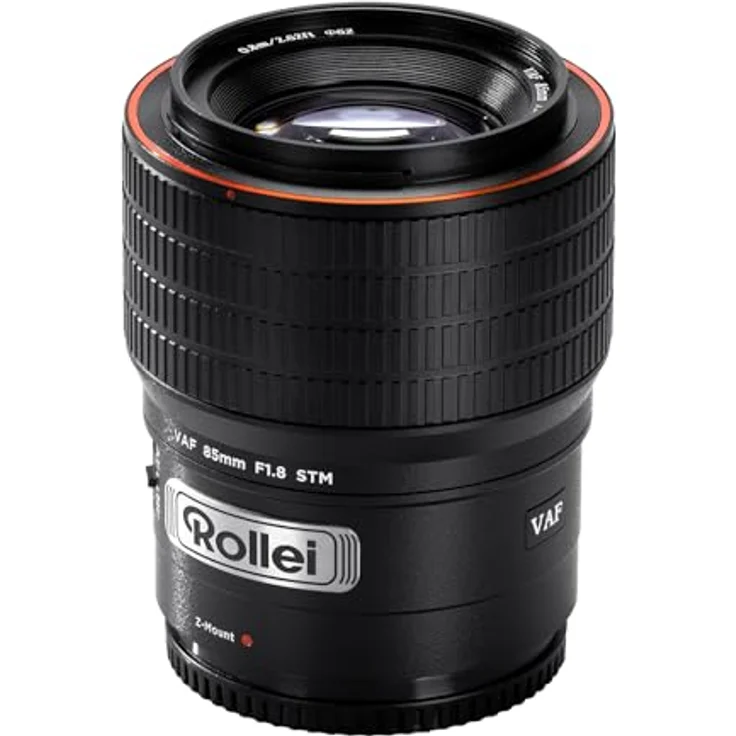 Rollei AF 85 mm F/1.8 Vollformat Objektiv für Nikon Z, STM-Autofokus, HFT-X Beschichtung, Vollmetall Gehäuse, 477g, kompatibel mit APS-C Z50/Z30/Zfc und Full Frame Z9/Z8/Z7/Z6/Z5 Series – Bild 1