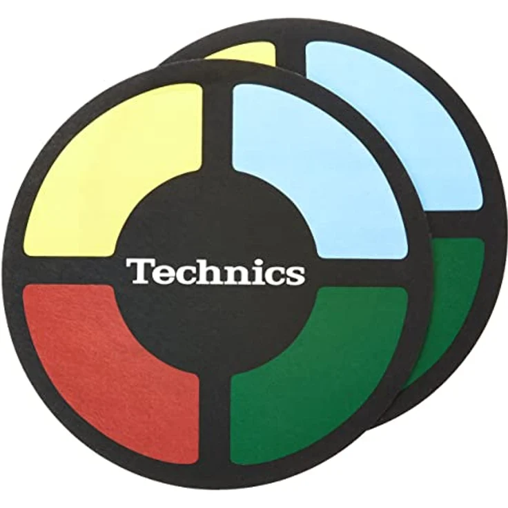 Technics Slipmat Simon, 1 Paar Filz-Slipmats, Durchmesser 300 mm, Gewicht 0,04 kg – Bild 1