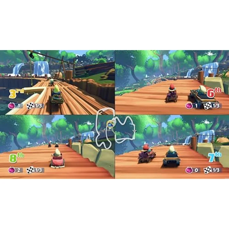 Astragon Die Schlumpftastische Kollektion - 3 Spiele in 1 für Playstation 5, Adventure und Go-Kart-Rennen, familienfreundlich – Bild 3
