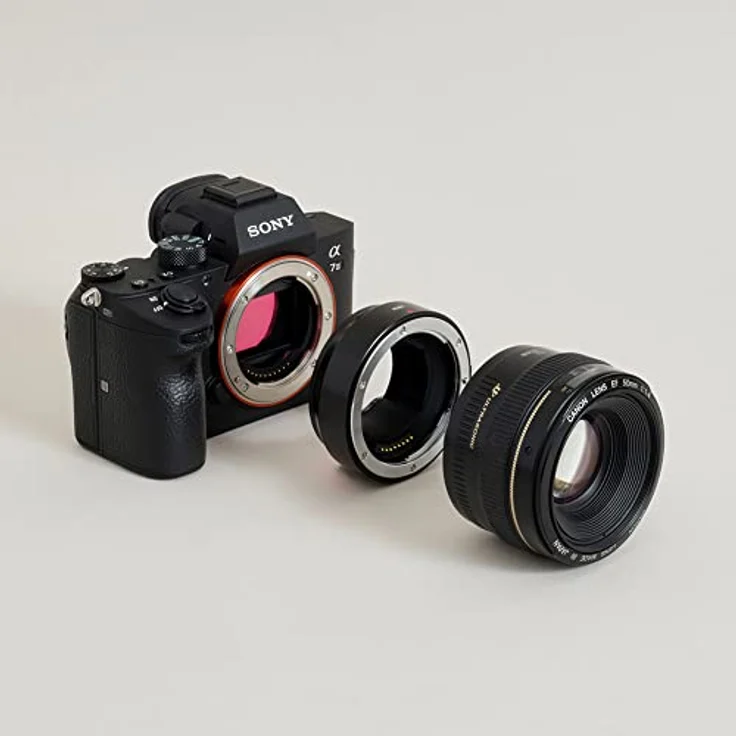 Urth Objektivadapter: Kompatibel mit Canon EF & EF-S Objektiv und Sony E Kameragehäuse (Elektronisch) – Bild 3