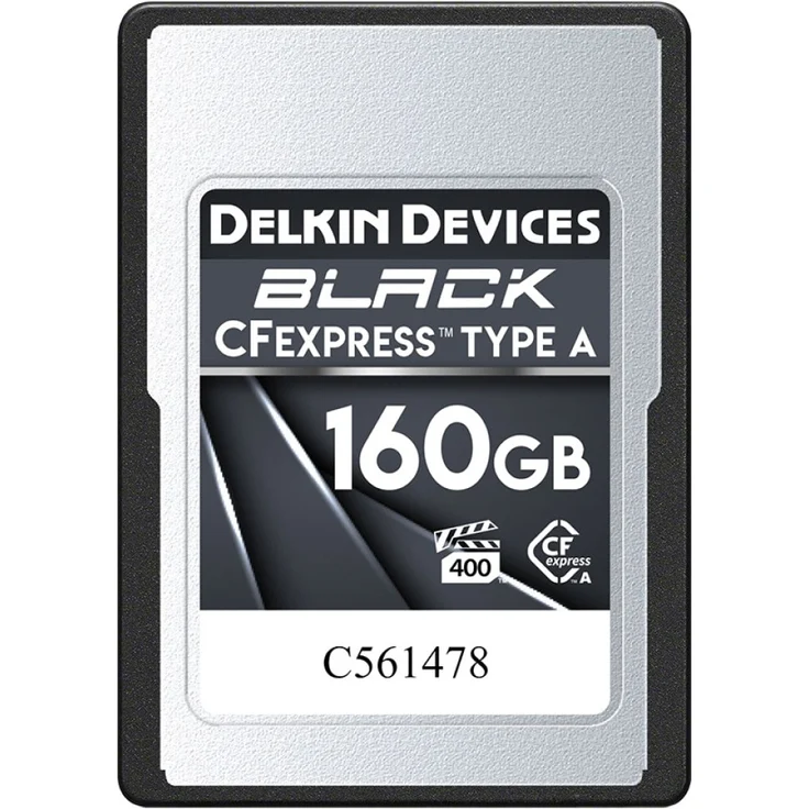 Delkin Black Cfexpress (CFexpress Typ A, 160 GB), Speicherkarte