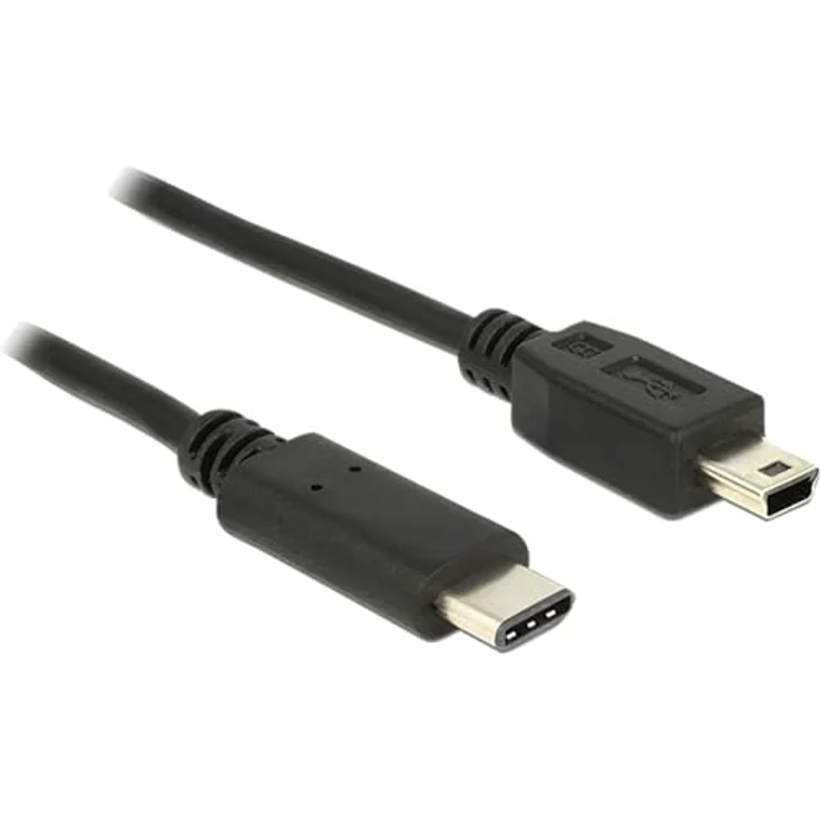 DeLOCK - USB-Kabel - Typ C 2,0 - USB2.0 Typ Mini-B - 1m - Schwarz (83603) – Bild 2