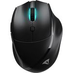 Sharkoon OfficePal M25W Schwarz, kabellose Maus mit 50 Stunden Akkulaufzeit und 6 Tasten