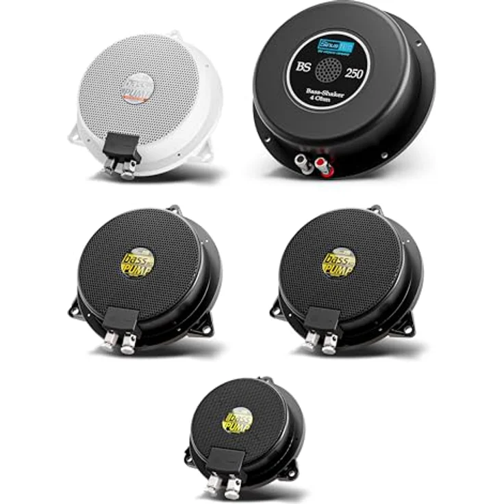 SinusLive Sinus Live bassPump 8 Ohm, Körperschallerzeuger Subwoofer für spürbaren Bass im Auto und Heimkino – Bild 10