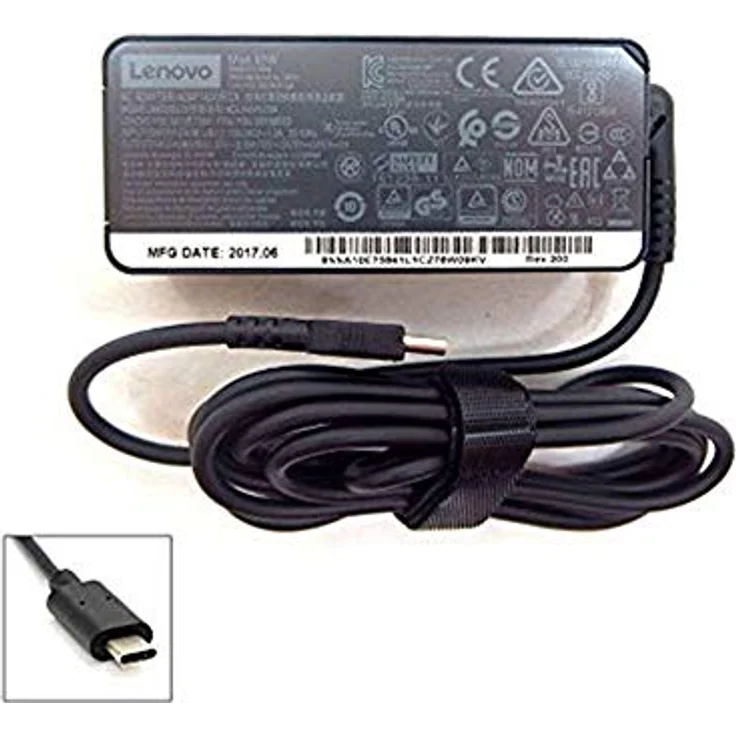 Lenovo AC Adapter USB-C (45 W), Notebook Netzteil mit Power Delivery und mehrfachen Ausgangsspannungen – Bild 2