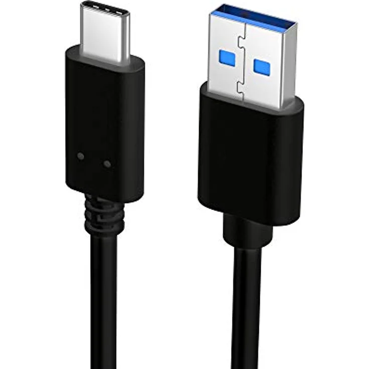 Slabo Ladekabel USB Typ C für Lenovo Tab M10 | Lenovo Tab4 10 Plus | Lenovo Tab4 8 Plus Datenkabel Verbindungskabel Sync-Kabel – schwarz – Bild 3