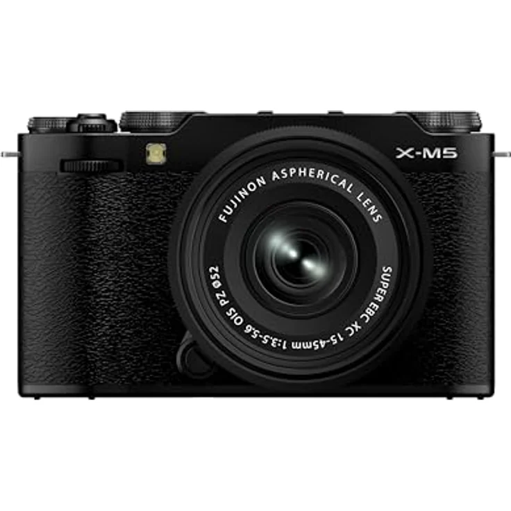 FUJIFILM X-M5 + XC15-45mm Kit schwarz, Systemkamera mit X Trans CMOS 4 und 26,1 MP – Bild 1