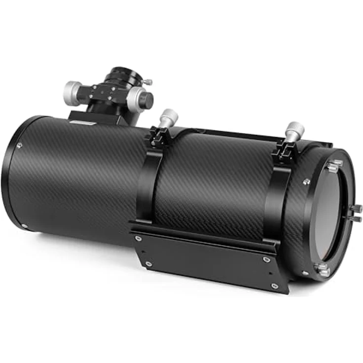 Omegon Pro Astrograph Carbon 154/600 OTA, Teleskop mit 2" Okularauszug, CNC-gefrästem Aluminium, für Astrofotografie – Bild 6