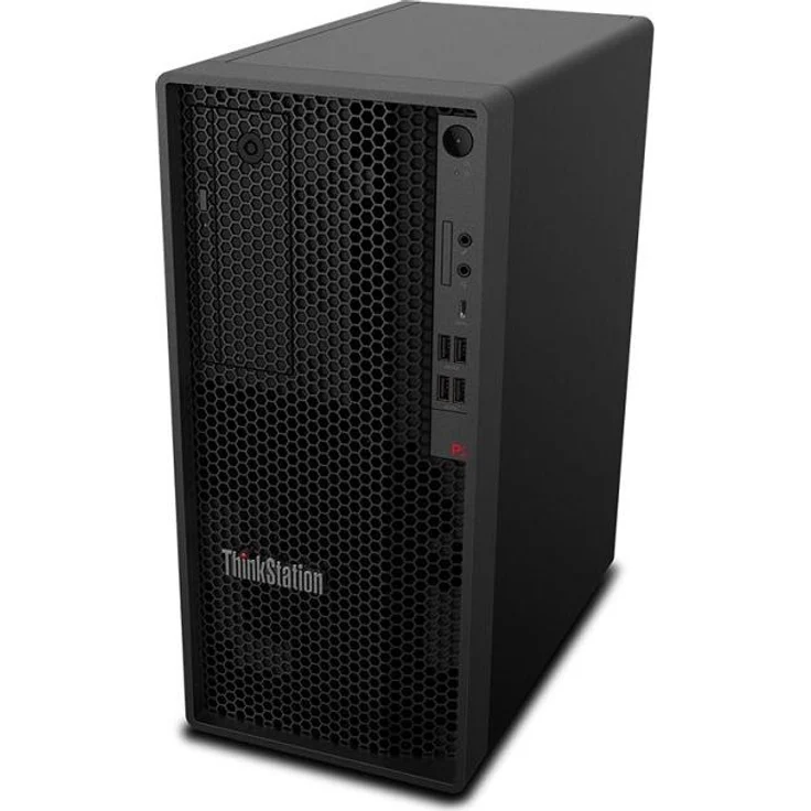 Lenovo ThinkStation P2 Tower Gen 2, Workstation mit Intel Core Ultra 7 (20 Kerne, bis 5,5 GHz), 32 GB DDR5 RAM, 512 GB SSD, NVIDIA GeForce RTX 5050, Deutsch – Bild 1