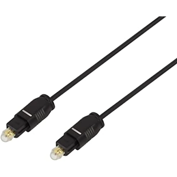 LogiLink Toslink Kabel - bietet beste Tonqulität für Ihre Soundbar, das Heimkino, HiFi Anlage, Spielkonsole, etc. in 1,0 m – Bild 2