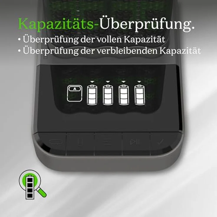 GP RECYKO PRO USB Ladegerät Modell GP P461 inkl. 4X RECYKO PRO AA 2000 mAh Akku & USB Dockingstation, schnelles Ladegerät mit intelligenten Sicherheitsfunktionen, robuste Kassettenhalterung und fortschrittliche Dockingstation – Bild 5