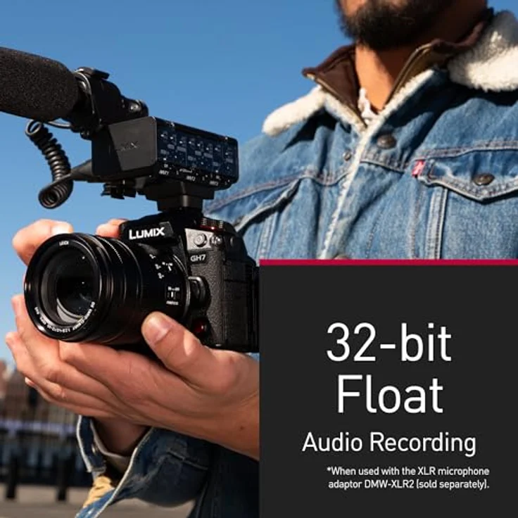 Panasonic Lumix DC-GH7E Micro Four Thirds Systemkamera, 25,2 MP, Phasen-Hybrid-AF, Active IS, 4K Video, OLED-Sucher, drehbarer Monitor, Schwarz – Bild 3