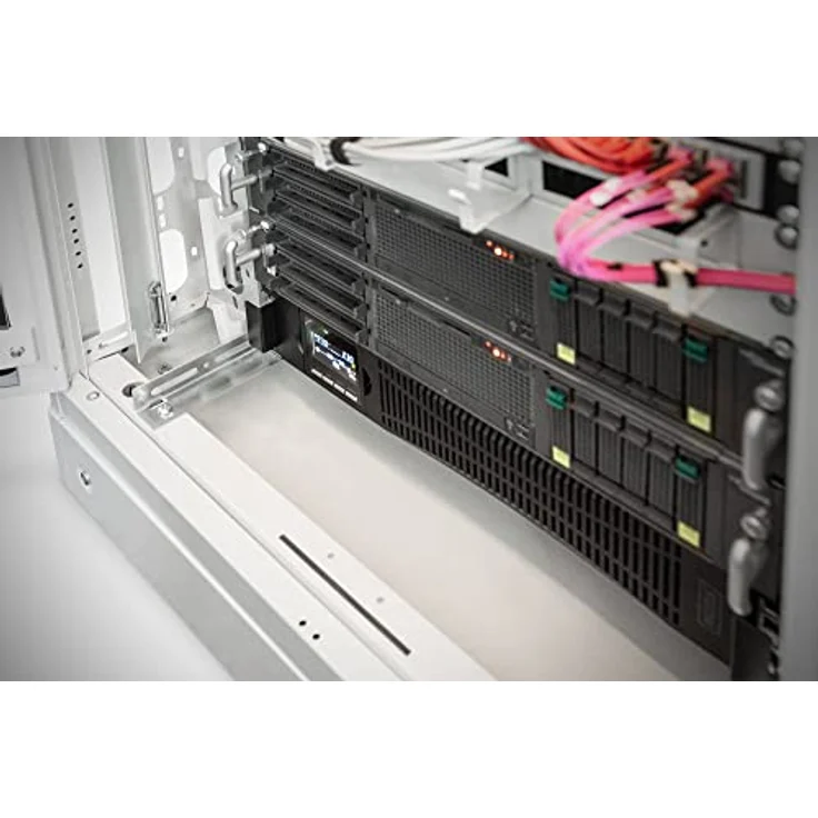 DIGITUS OnLine USV-System - 1500 VA / 1500 W - 19-Zoll Montage - Schwarz – Bild 5