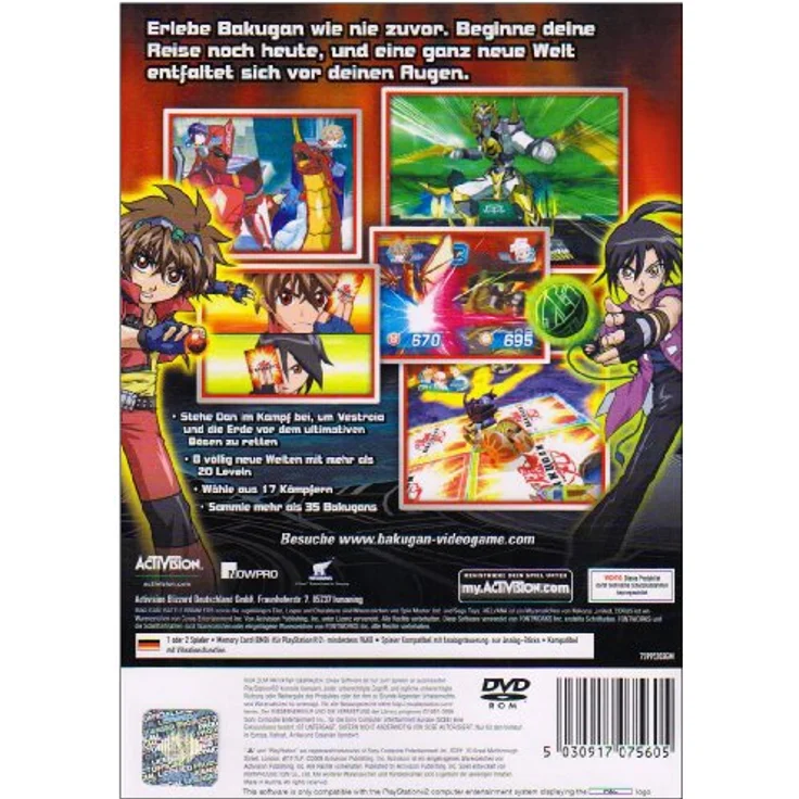 Bakugan - Battle Brawlers (PS2) - Preisvergleich – Bild 2