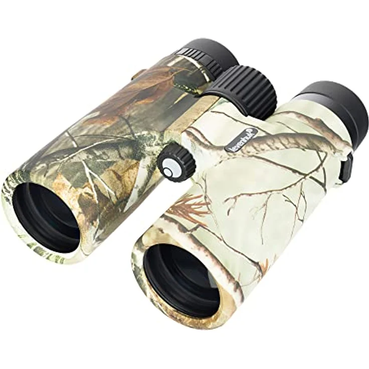 Levenhuk Levenhuk Fernglas 10x42 Camo Maple, robustes Jagdfernglas mit Camouflage-Design – Bild 1
