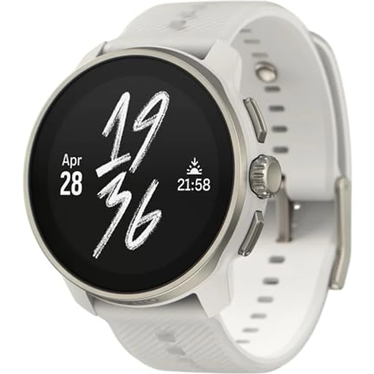 SUUNTO Race S Laufuhr mit AMOLED Touchscreen, Zweifrequenz GPS Sportuhr, HRV & Schlafverfolgung, 50m Wasserdicht - Schwarz – Bild 1