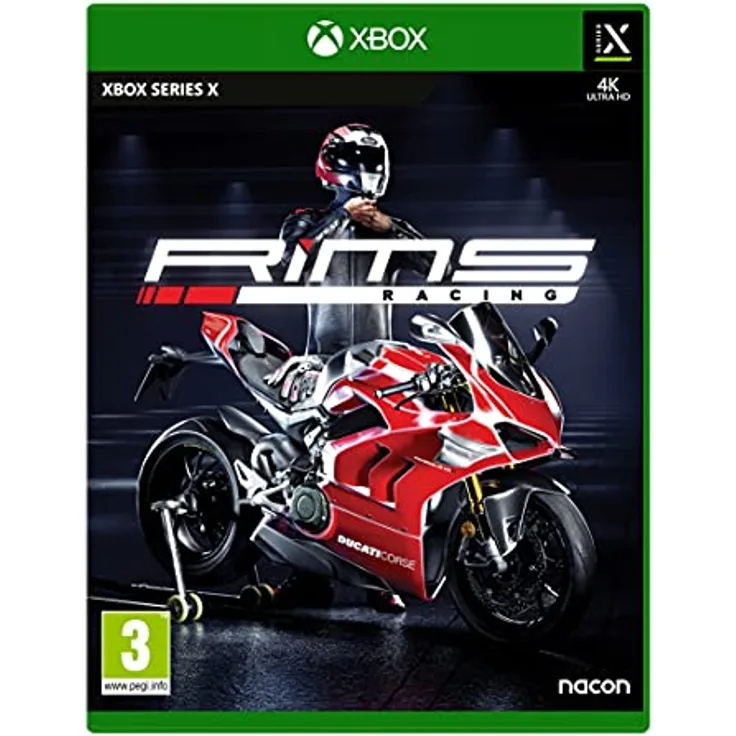 Maximum Games RiMS Racing, Xbox Series X, realistisches Motorrad-Simulationsspiel mit 8 leistungsstarken Motorrädern und Mechanik-Management-System