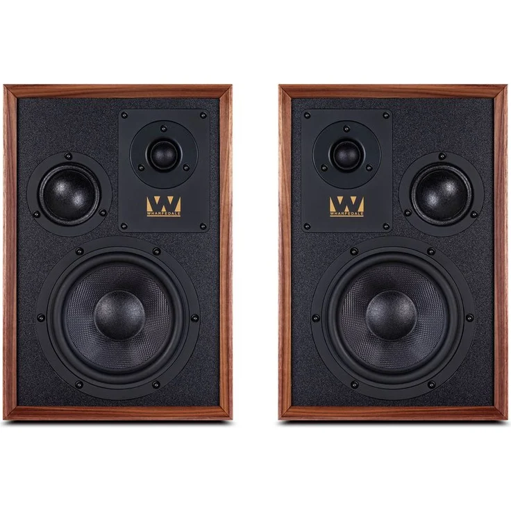 Wharfedale Super Denton Regallautsprecher, Wallnuss