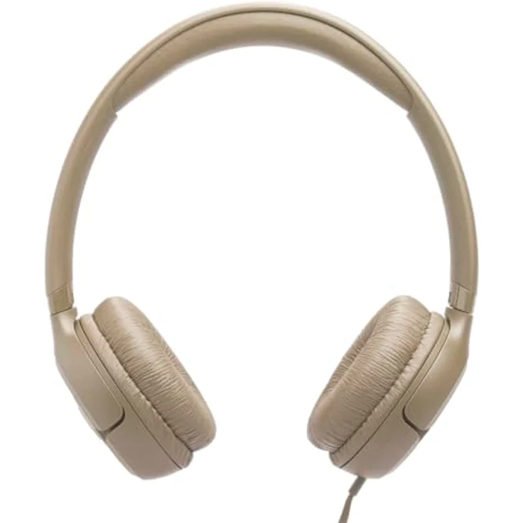 JBL Tune 530 C, Comfort-Fit Wired On Ear Kopfhörer mit Mikrofon, Pure Bass Sound, EQ-Presets, USB-C Konnektivität, faltbares Design, verwicklungsfreies Kabel, Beige – Bild 5
