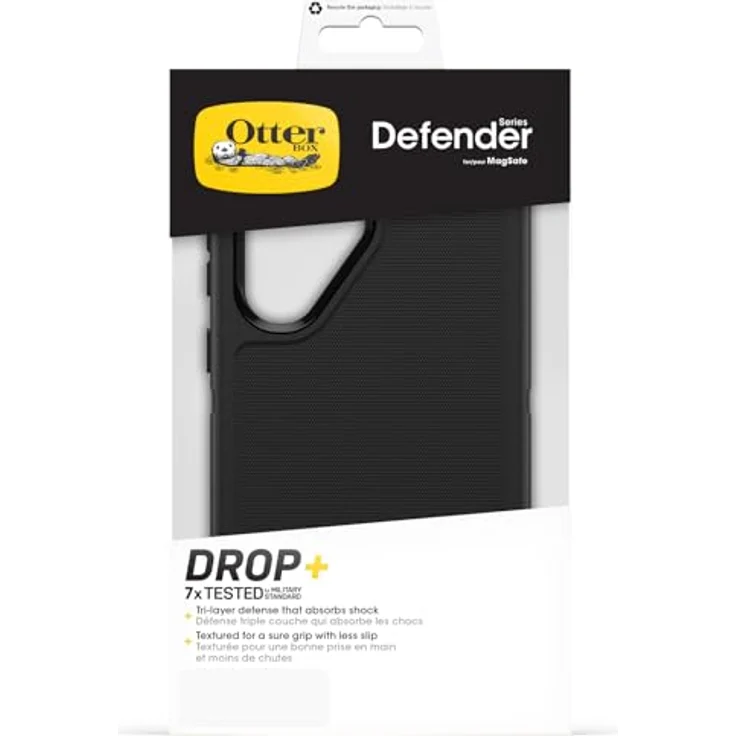 OtterBox Defender Hülle für Samsung Galaxy S25 Ultra, stoßfest, sturzsicher, Ultra-robust, schützende Hülle, 7X getestet nach Militärstandard, Schwarz – Bild 5