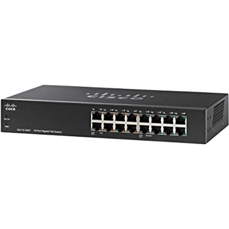 CISCO 16-Port PoE Gigabit Switch SG110-16HP – Bild 2