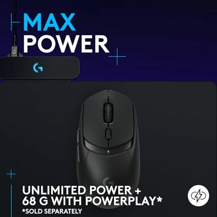 Logitech G309 LIGHTSPEED, kabellose Gaming-Maus mit 25600 DPI, schwarz, versandkostenfrei – Bild 7