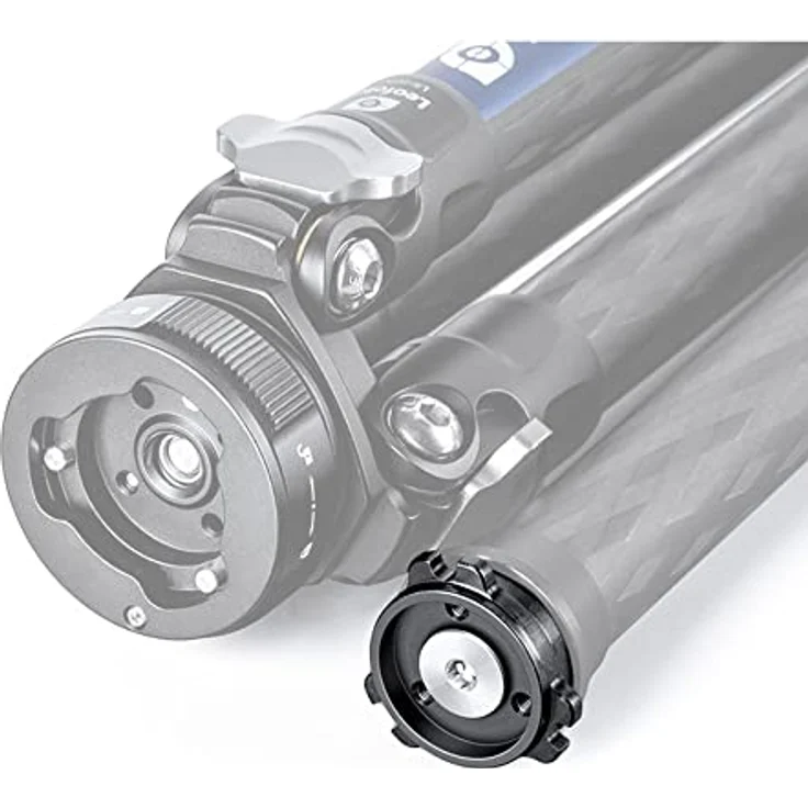 LEOFOTO Schnellwechselteller Q50, 32 mm, aus 6061-T6-Aluminium, 20 g, für QS-50 Schnellwechselsatz – Bild 5